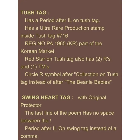 Ty Beanie Babies Freckles the Spotted Leopard Plush Toy -RARE - Picture 13 of 15